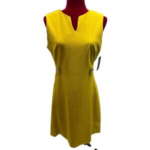 enfocus studio dresses key lime a-line shift women's dress size10 NWT